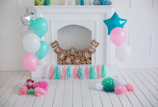 Fox Rolled Cake Smash Vinyl Photo Studio Backdrop - Foxbackdrop