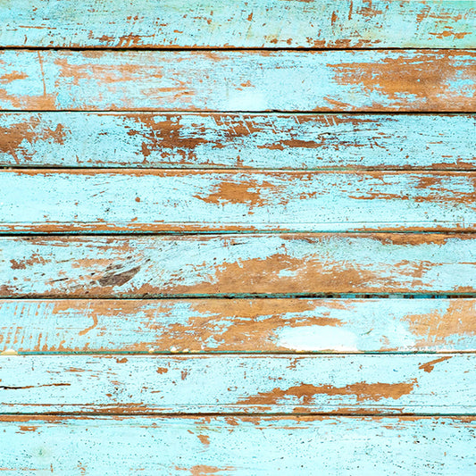 Fox Brown Wood Blue Retro Vinyl Newborn Backdrops Food - Foxbackdrop