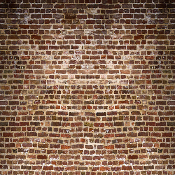 Fox Rolled Vintage Maroon Brick Vinyl Photo Backdrop - Foxbackdrop