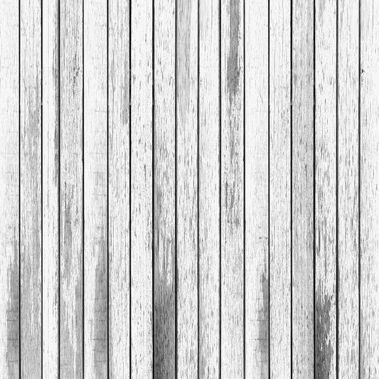 Fox White-Gray Faded Wood Newborn Vinyl Backdrop Food - Foxbackdrop