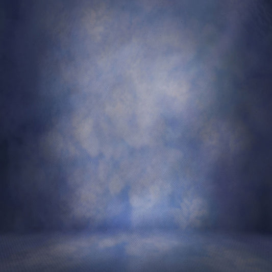 Fox Cloud Blue Abstract Vinyl Photography Backdrop - Foxbackdrop