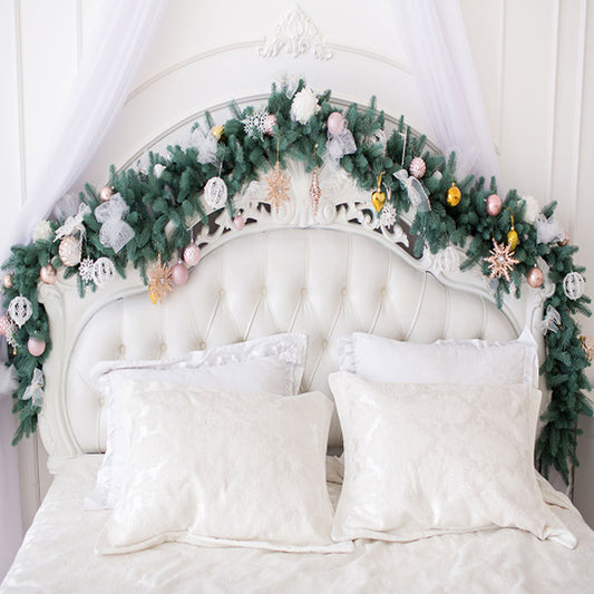 Fox Headboard Christmas Children Vinyl Photography Backdrop - Foxbackdrop