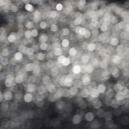 Fox Rolled Gray Bokeh Glitter Vinyl Photo Backdrop - Foxbackdrop