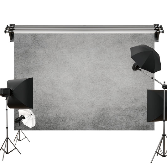 Fox Abstract Portrait Light Grey Vinyl Photography Backdrop