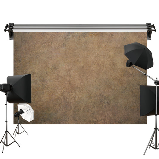 Fox Retro Brown Abstract Portrait Vinyl Backdrop