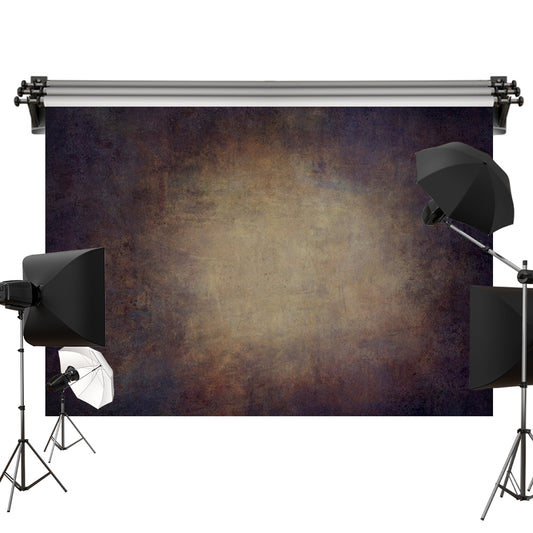 Fox Abstract Brown Retro Vinyl Photo Backdrop