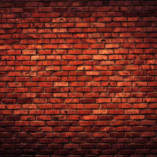 Fox Rolled Vinyl Red Brown Brick Photo Backdrop - Foxbackdrop