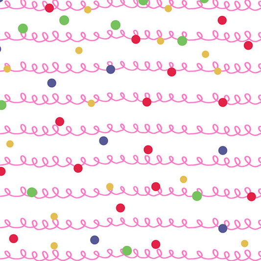 Fox Rolled Vinyl Curve Dots Children Photography Backdrop - Foxbackdrop