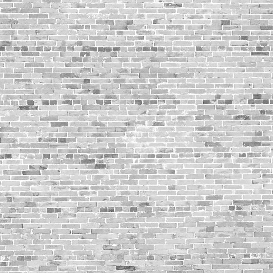 Fox Rolled Grey Brick Wall Vinyl Photography Backdrop - Foxbackdrop