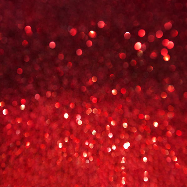 Fox Rolled Shiny Red Bokeh Vinyl Valentine Backdrop - Foxbackdrop