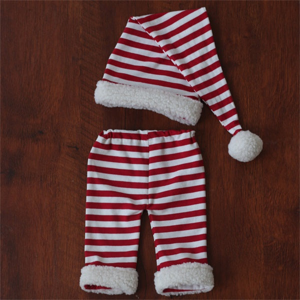 Fox 2pcs Children Baby Stripe for Studio Photography Prop Outfits - Foxbackdrop