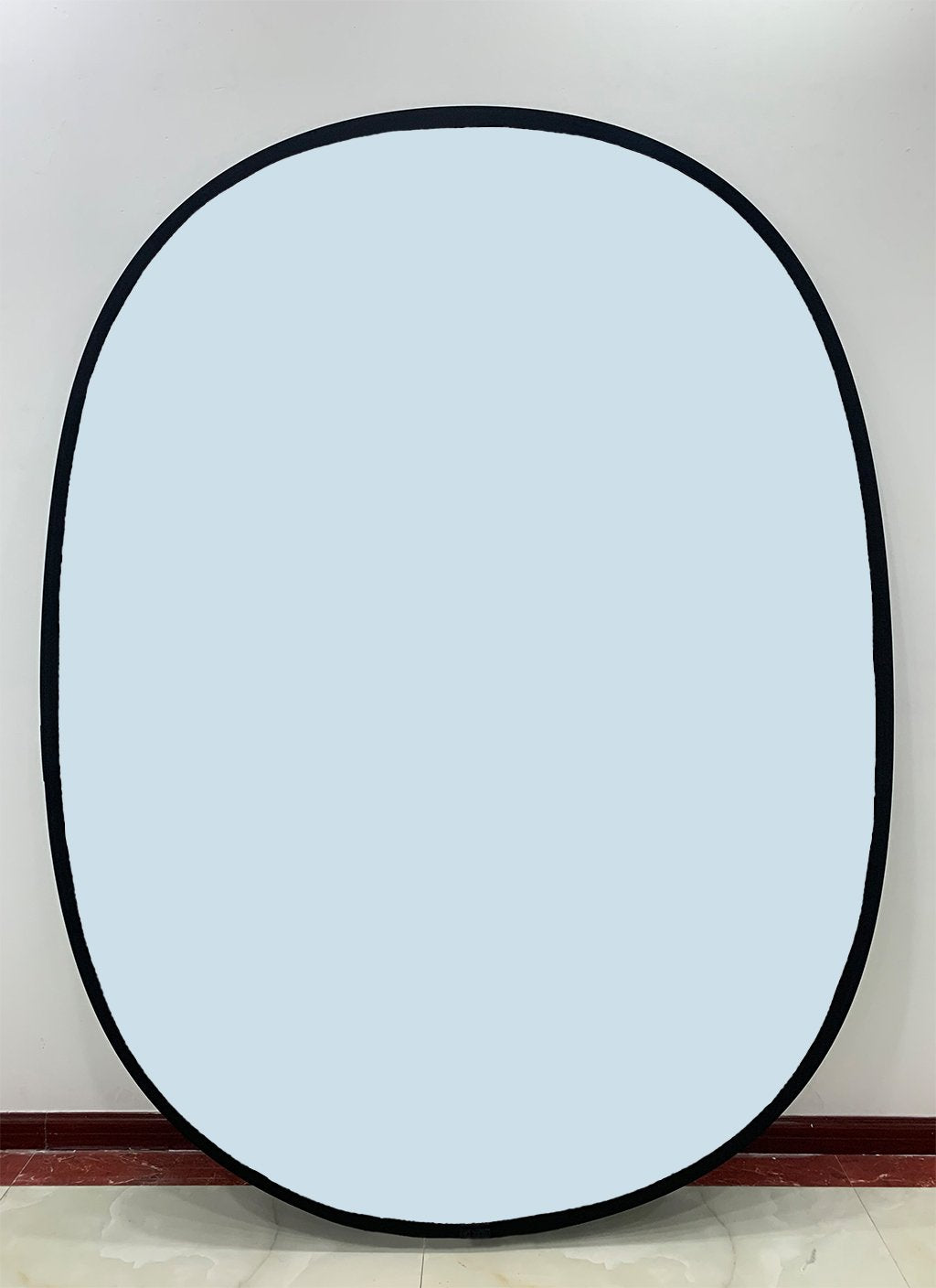 Fox Solid Light Blue/ Solid Light Pink Collapsible Backdrop Photography 5X6.5ft(1.5x2m) - Foxbackdrop
