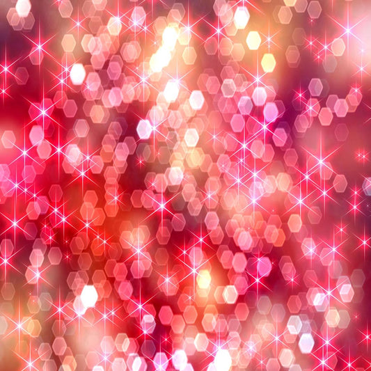 Fox Rolled Shiny Pink Bokeh Vinyl Backdrop - Foxbackdrop