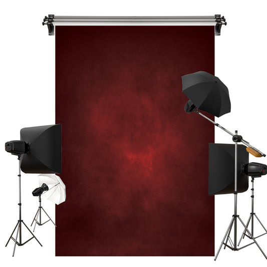 Fox Abstract Dark Red Vinyl Photography Backdrop