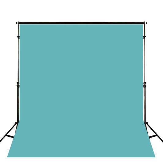 Fox Rolled Solid Turquoise Vinyl Photography Backdrop - Foxbackdrop