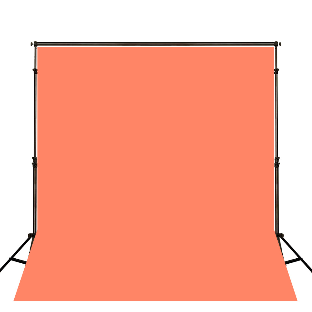 Fox Rolled Solid Coral Vinyl Backdrop for Photography - Foxbackdrop