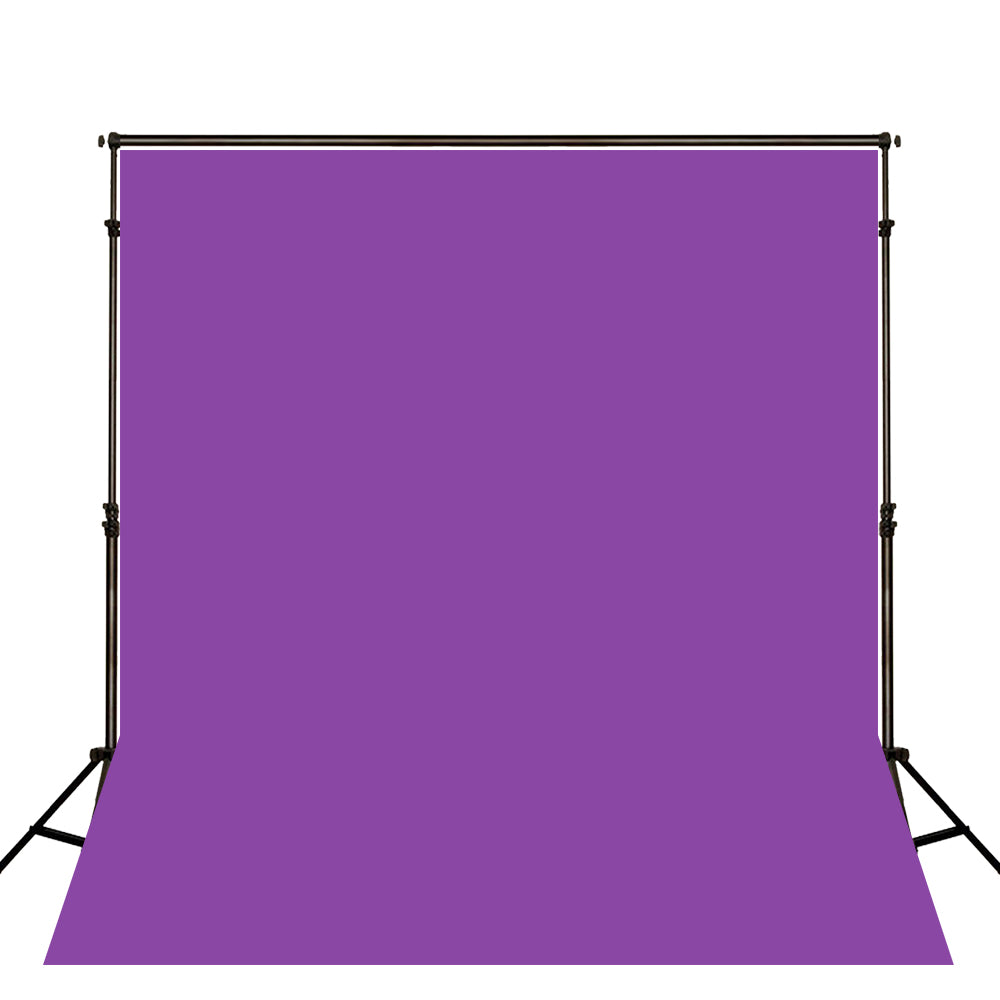 Fox Rolled Solid Purple Vinyl Photography Backdrop - Foxbackdrop