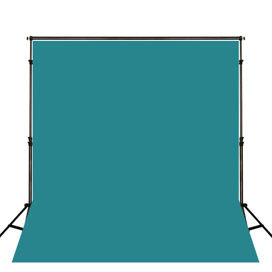 Fox Rolled Solid Blue Green Vinyl Photography Backdrop - Foxbackdrop