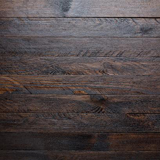 Fox Dark Brown Wood Rubber Mat Flooring for Newborn Photos - Foxbackdrop