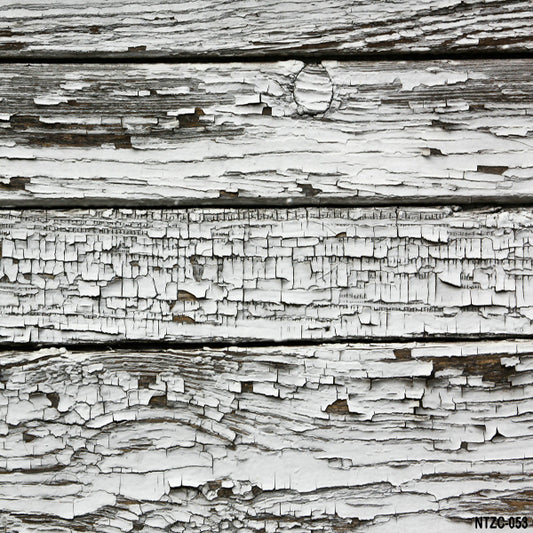 Fox Vintage Gray Faded Barn Wood Vinyl Backdrop - Foxbackdrop