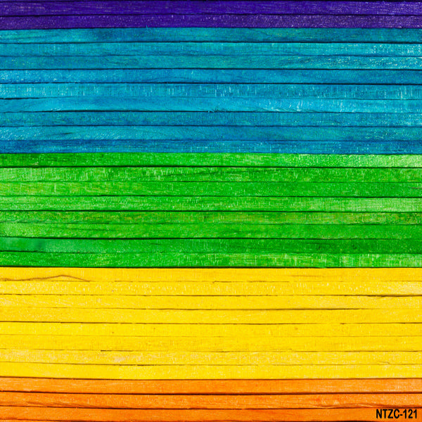 Fox Colorful Wood Vinyl Children Backdrop for Photography - Foxbackdrop