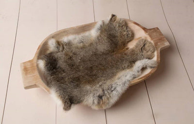 Fox Newborn Photography Props Rabbit Blanket