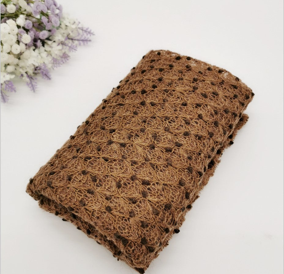 Fox 140x150cm Posing Wrap Fabric for Newborn Baby Swaddle - Foxbackdrop