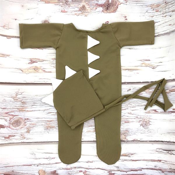 Fox 2pcs Newborn Dinosaur Outfits for photoshoot - Foxbackdrop