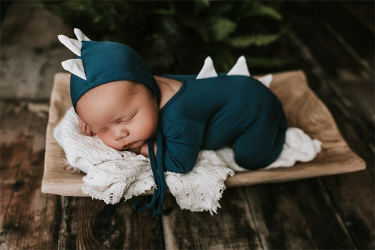 Fox 2pcs Newborn Dinosaur Outfits for photoshoot