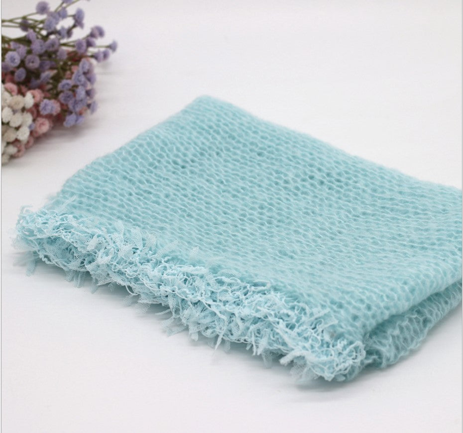 Fox 37x127cm Posing Wrap Fabric for Newborn Baby Photoshoot - Foxbackdrop