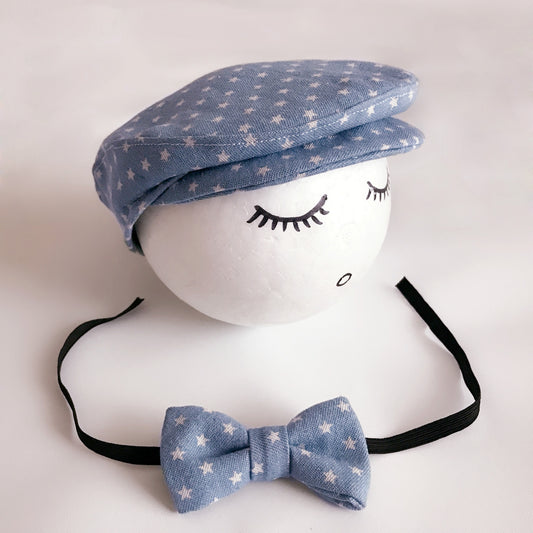 Fox 2 pcs/set Bonnet with Tie Retro Newborn Photography Props - Foxbackdrop