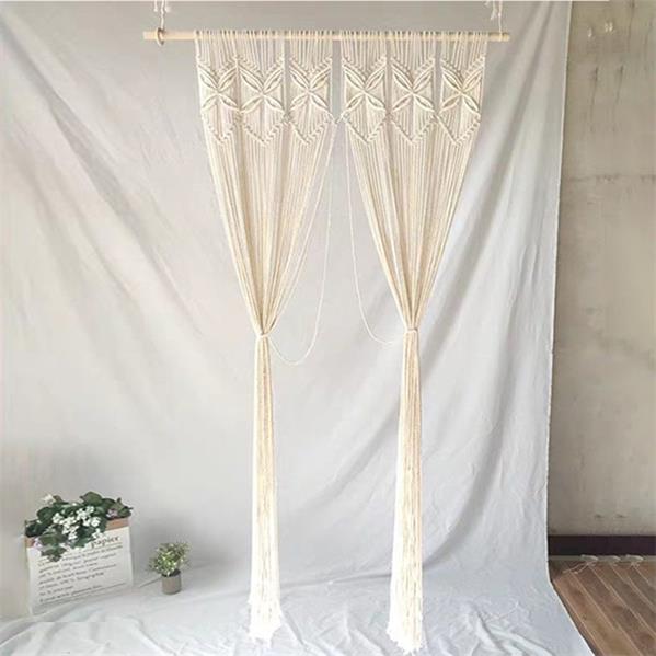 Fox 90×180cm Boho Hand Made Tassel Weave Cotton Tapestry - Foxbackdrop