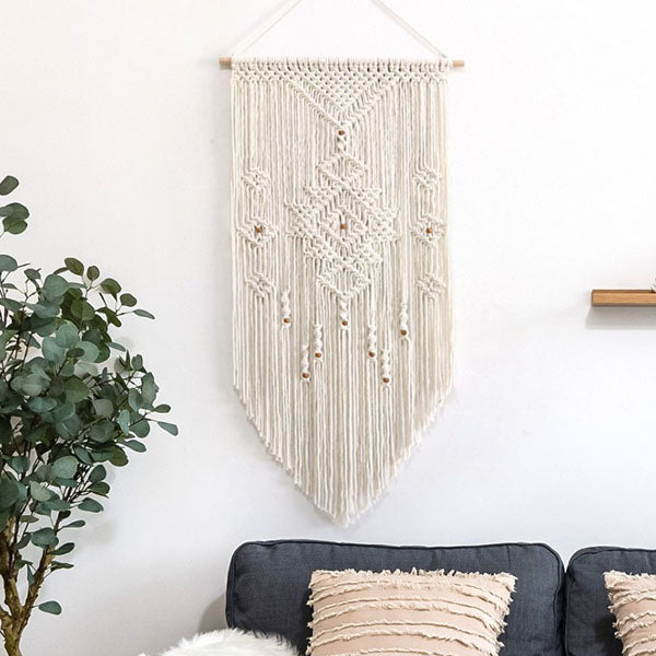 Fox 55×100cm Boho Hand Made Cotton Pendant Tapestry for Photography - Foxbackdrop