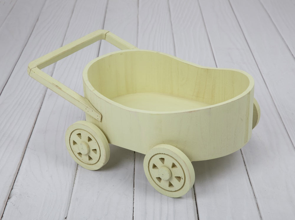 Fox Wood Mini Trolley for Newborn Baby Studio Props Photography - Foxbackdrop