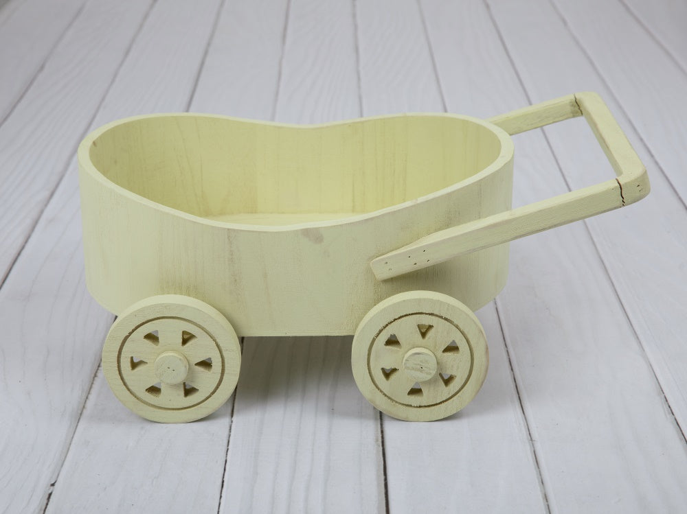 Fox Wood Mini Trolley for Newborn Baby Studio Props Photography - Foxbackdrop