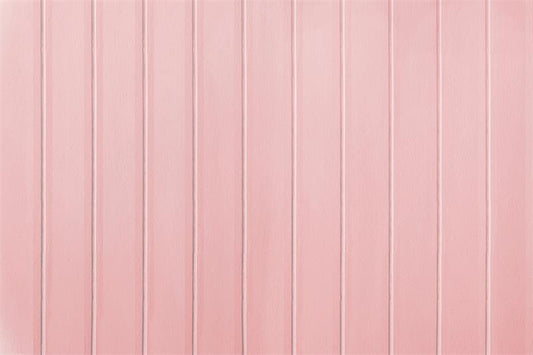 Fox Pink Plank Stripes Rubber Flooring Mat