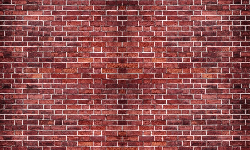 Fox Rolled Brick Wall Neopren Rubber Flooring Mat Photography
