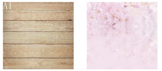 Fox Wood/Pink Flower Double-sided Nano 2 in 1 Backdrop for Photography - Foxbackdrop