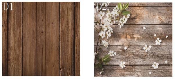 Fox Vintage Wood/Flower Wood Double-sided Nano 2 in 1 Backdrop - Foxbackdrop