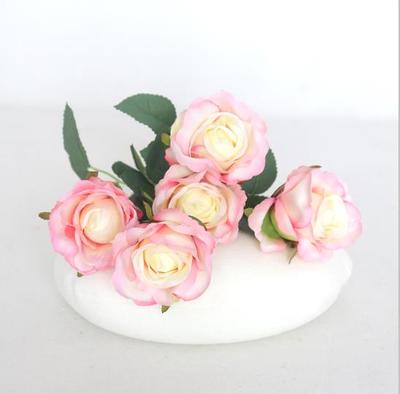 Fox Pink Rose Wedding Bouquet Photography Props
