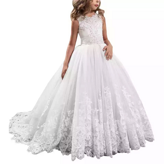 Fox Children's Dresses Girls' Wedding Dresses Princess Flower Girl Dress