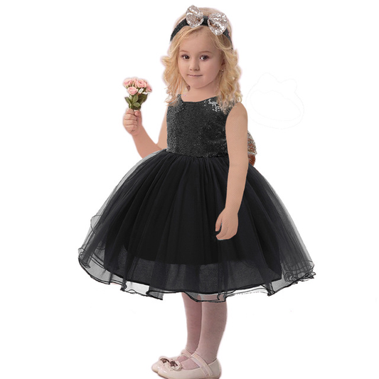 Fox Net Yarn Color Matching Children Princess Dress Hot Style Girl Dress Skirt