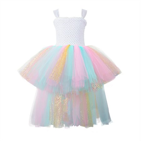 Fox Children's dresses Catwalk princess dress Halloween costume dress Christmas dress