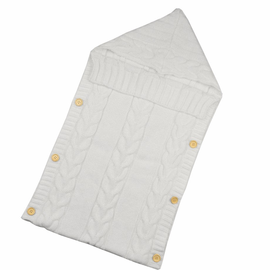 Fox 70x35cm Newborn Baby Knitting Sleeping Bag for Photography - Foxbackdrop