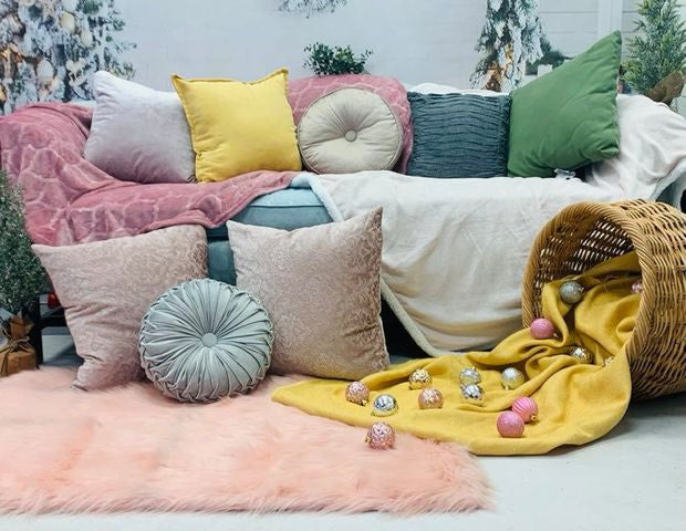 Fox Christmas Tree Bed Vinyl Photography Backdrop - Foxbackdrop