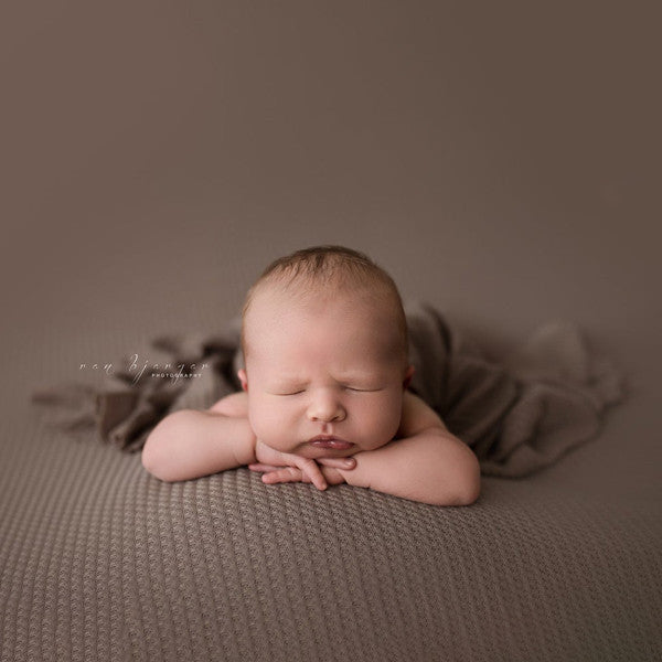 Fox 160x150cm Baby Newborn Posing Lattice Blankets Soft Fabric for Photograph - Foxbackdrop